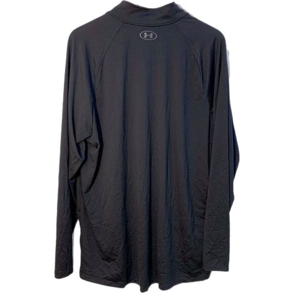 HURLEY Qarter Zip Men’s XXL Tall Black Light Weight Pull Over Jacket. - Picture 2 of 10